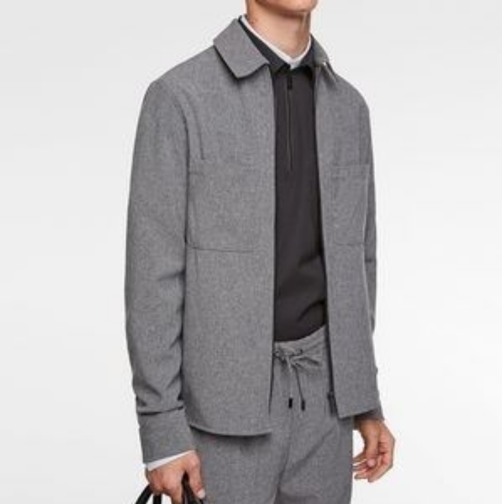 Gray Traveler Overshirt/Jacket